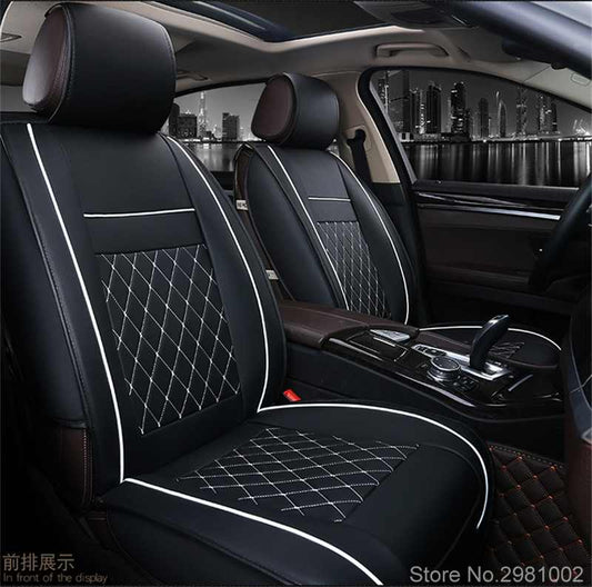 Funda para Auto Cubre Asiento Eco-cuero Premium Luxury