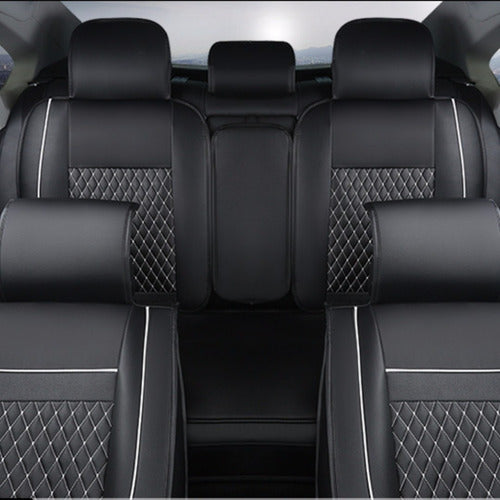 Funda para Auto Cubre Asiento Eco-cuero Premium Luxury