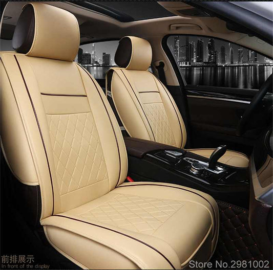 Funda para Auto Cubre Asiento Eco-cuero Premium Luxury