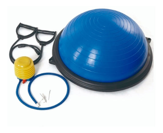 Balon Bosu 60cm + Manillas+Inflador