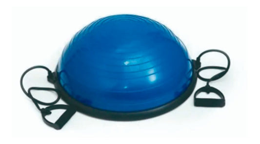 Balon Bosu 60cm + Manillas+Inflador