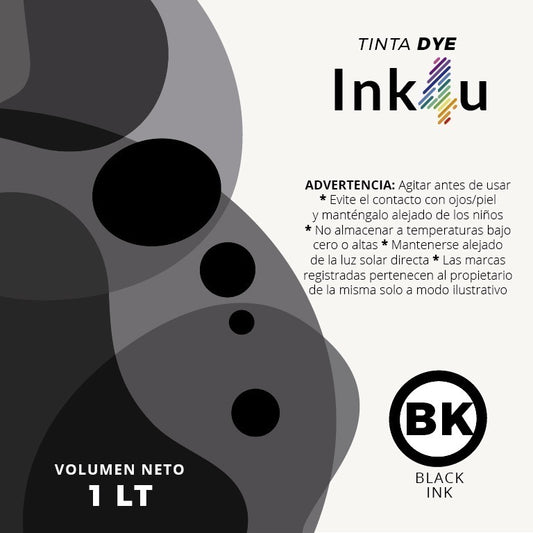 Tinta Dye Universal PREMIUM Colores -1 litro