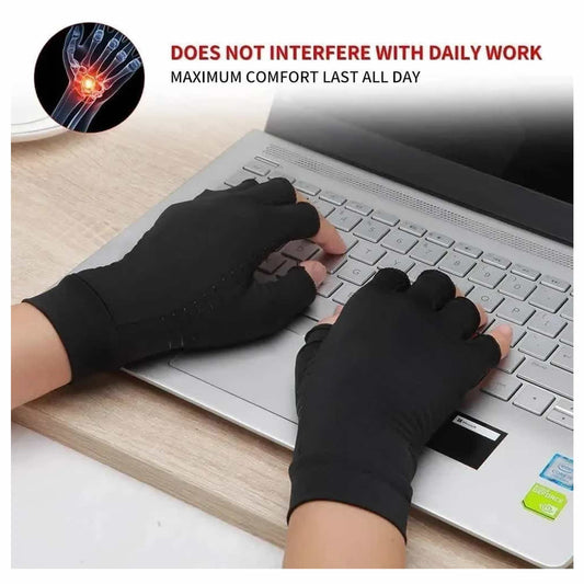 Guantes Cobre Compresión Artritis Tendinitis Túnel Carpiano