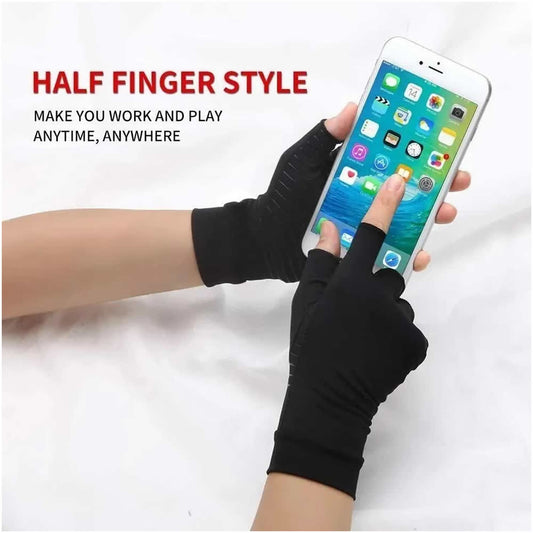 Guantes Cobre Compresión Artritis Tendinitis Túnel Carpiano