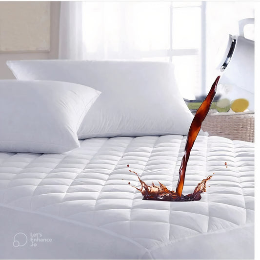 Cubrecolchon Impermeable 2 Plazas Hipoalergénico