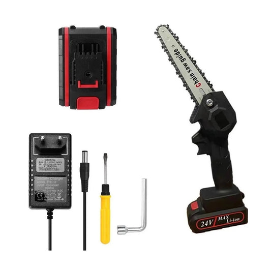 Mini Motosierra Inalámbrica Poda 6 Pulgadas + Bateria