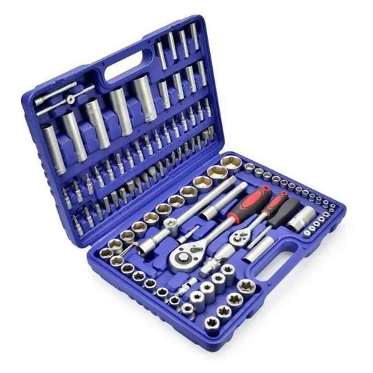 Juego Caja Set Dados Cromo Vanadium Profesional 108 Piezas