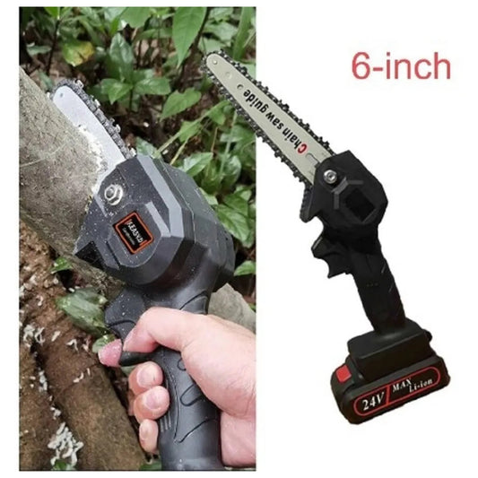 Mini Motosierra Inalámbrica Poda 6 Pulgadas + Bateria