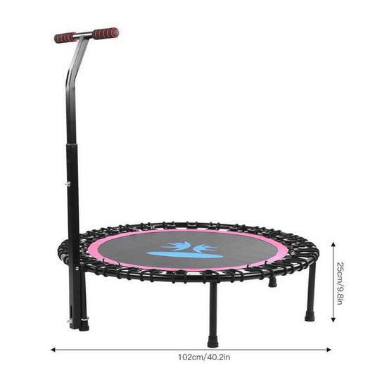 Trampolín Salto Redondo Con Elásticos PROFESIONAL