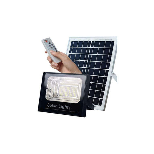 Foco Led 120w + Panel Solar + Control
