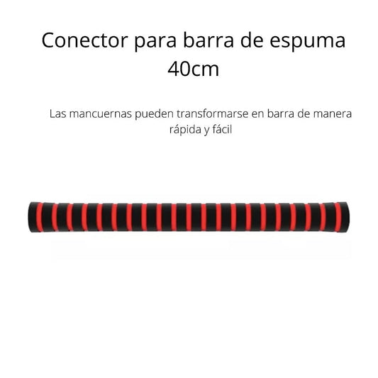 Set De Mancuernas 40kg Barra Armable Ajustable