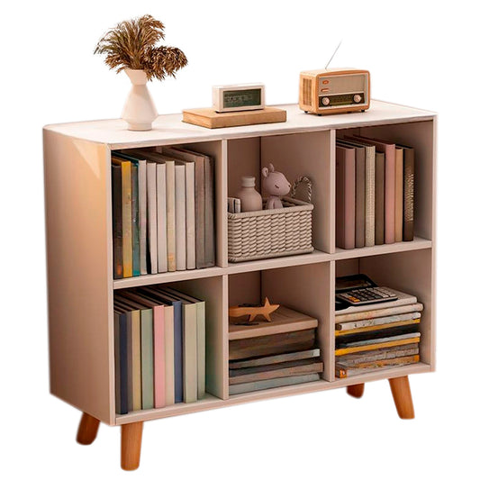 Librero estante nordico negro 90x30x70cm Chic Home