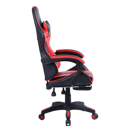 Silla Gamer Ergonómica Reclinable Con Reposapiés Videojuego Silla Gaming Computador Pc Profesional