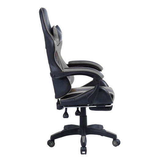 Silla Gamer Ergonómica Reclinable Con Reposapiés Videojuego Silla Gaming Computador Pc Profesional