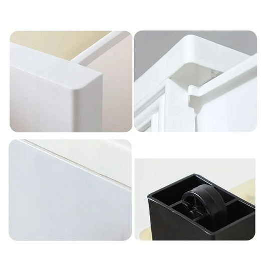 Cajones De 5 Pisos Cocina, Baño, Closet Con Ruedas Y Llave