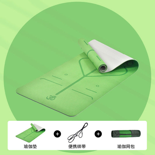 Mat Yoga Colchoneta Eco 8mm + Bolso + Correa