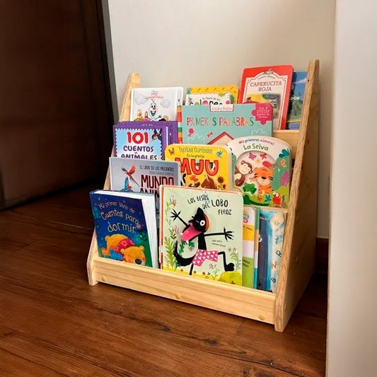 Librero Organizador Infantil Montessori 76x38x91cm Chic Home