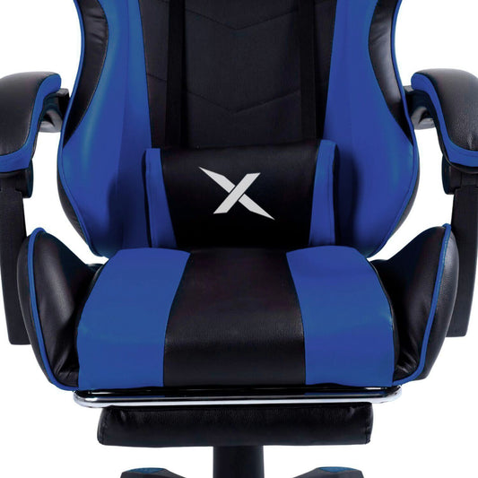 Silla Gamer Ergonómica Reclinable Con Reposapiés Videojuego Silla Gaming Computador Pc Profesional