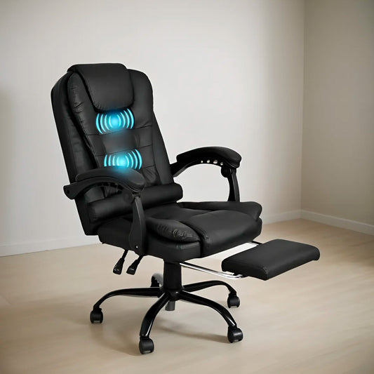 Silla Sillon Escritorio Ejecutiva Ergonómica cuero