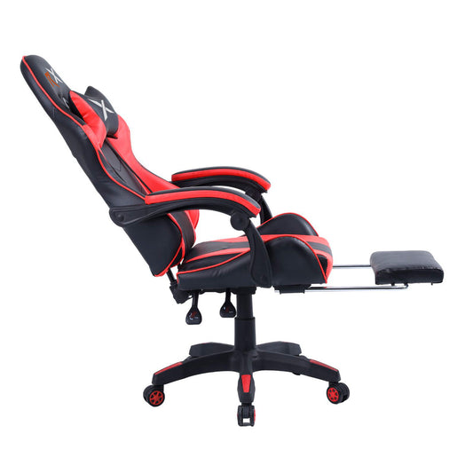 Silla Gamer Ergonómica Reclinable Con Reposapiés Videojuego Silla Gaming Computador Pc Profesional