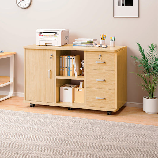 Mueble De Oficina Cajonera Archivador Gabinete 90x59x34cm Chic Home