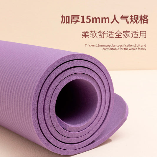 Mat Yoga Colchoneta Eco 8mm + Bolso + Correa