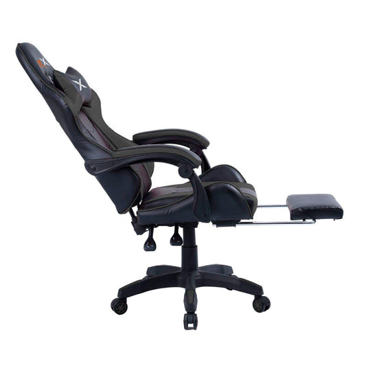 Silla Gamer Ergonómica Reclinable Con Reposapiés Videojuego Silla Gaming Computador Pc Profesional