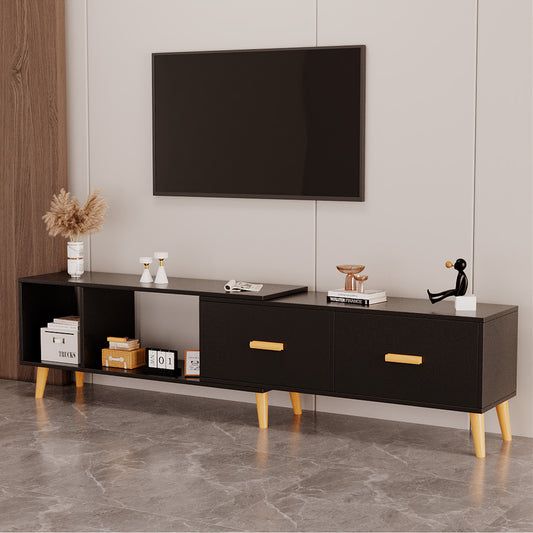 Rack TV extensible 198-120x40x30cm Chic Home