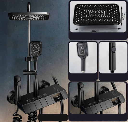 Ducha Columna Visor Digital 4 Funciones