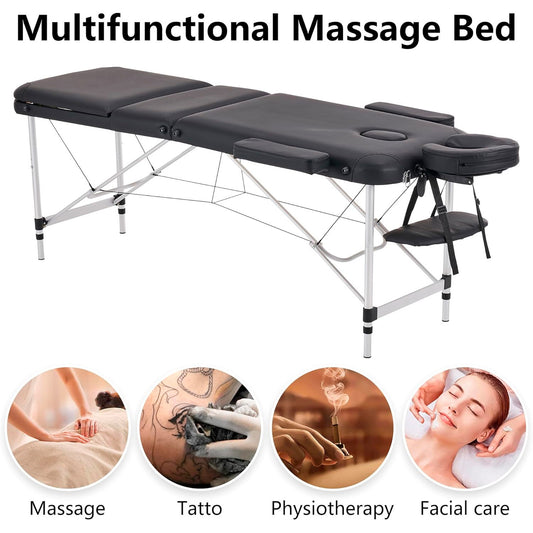 Camilla para Masajes De 3 Cuerpos Portátil