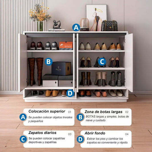 Zapatero Comoda organizador 60x32x100cm Chic Home