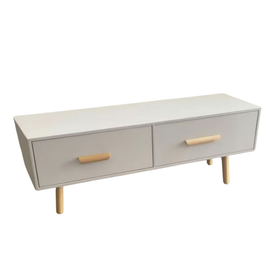 Rack TV 2 cajones 100x30x40cm Chic Home