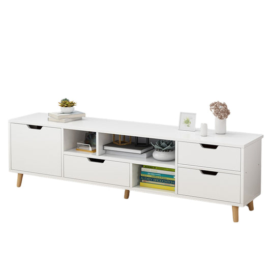 Rack TV 140x30x38cm 4 cajones Chic Home