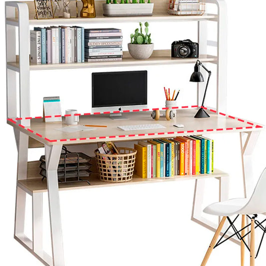 Escritorio Moderno Con Repisas 147x120x60x72