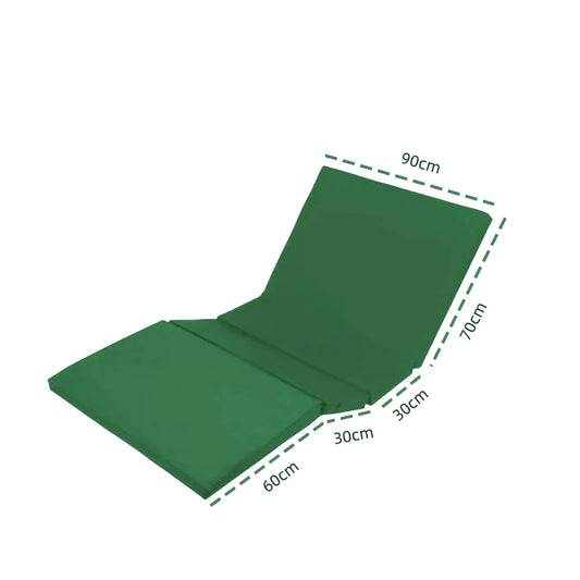 Colchon Catre Clinico 4 pliegues Premium relleno 100% espuma