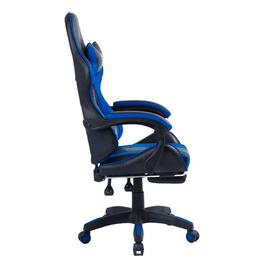 Silla Gamer Ergonómica Reclinable Con Reposapiés Videojuego Silla Gaming Computador Pc Profesional
