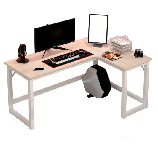 Escritorio Esquinero Forma L Oficina 140x60x75cm Chic Home