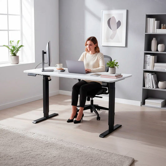 Escritorio electrico regulable altura 120cm Chic Home