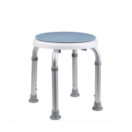 Piso Silla De Ducha Redondo Altura Ajustable Sin Respaldo