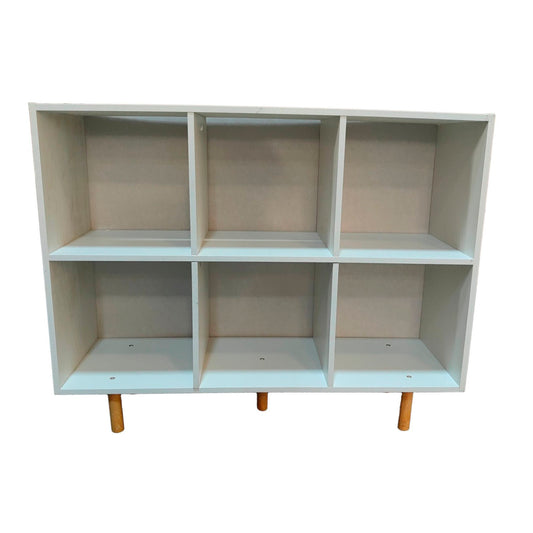 Librero estante nordico negro 90x30x70cm Chic Home