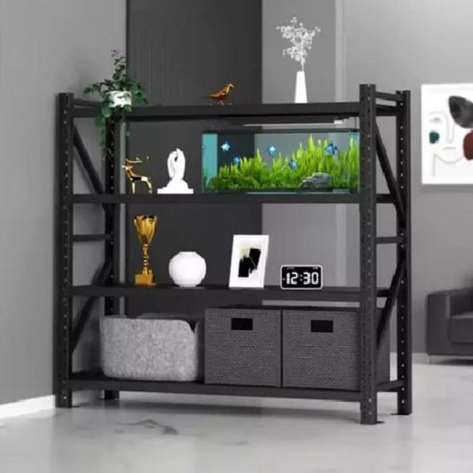 Estante Metálico Rack 200x200x60 Negro 800kg