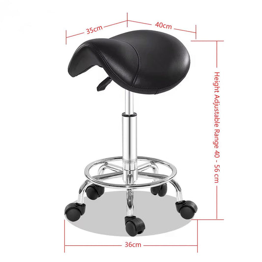 Piso Taburete Ergonómico Con Ruedas C2