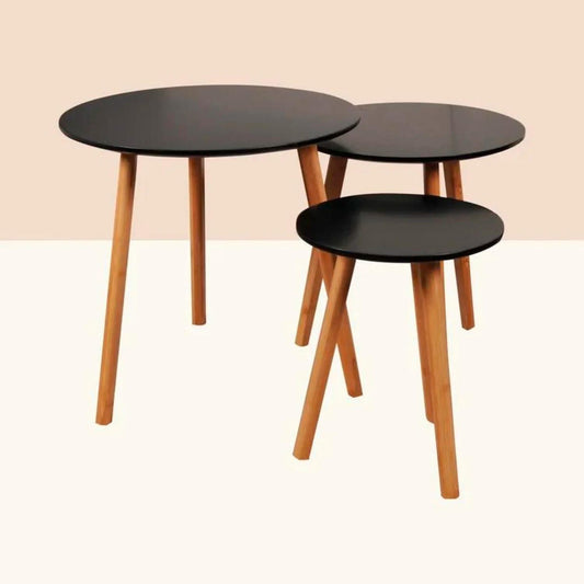 Juego de mesas de centro 50+40+32 cm Chic Home
