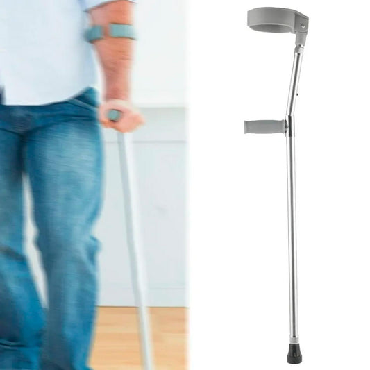 Bastón Canadiense Codera Móvil Ajustable Extensible Aluminio