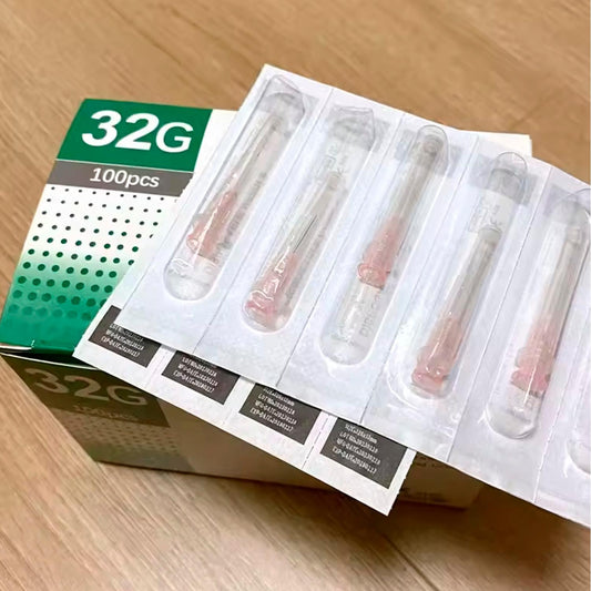 Agujas Hipodermicas 32g 6mm Caja * 100 Unds.