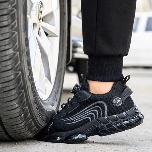 Hombre Mujer Zapatos Trabajo Tenis De Seguridad Industrial