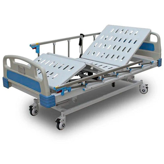 Catre Clínico Eléctrico 4 Posiciones Modelo Hospitalario + Colchón