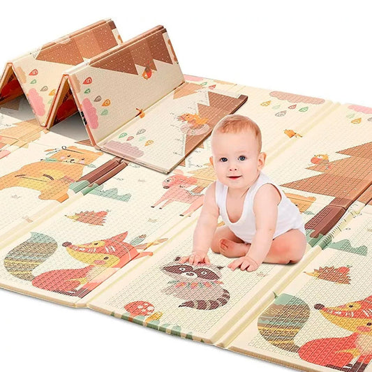 Alfombra Antigolpes Niño Bebe Con Bolso 180x200x1cm Premium