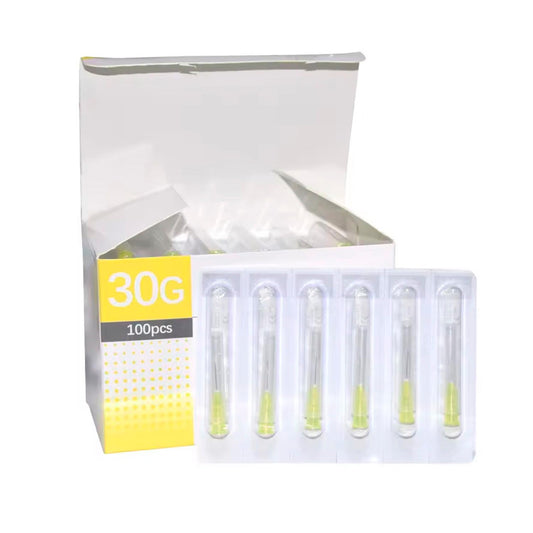 Agujas Hipodermicas 30g 4mm Caja * 100 Unds.