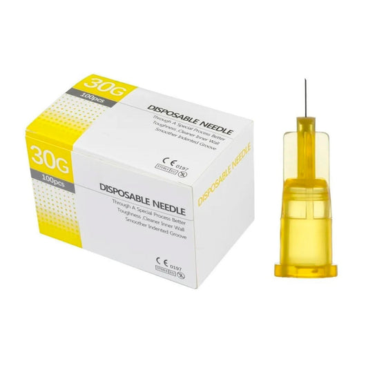 Agujas Hipodermicas 30g 4mm Caja * 100 Unds.